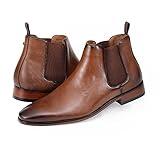 Tommy Hilfiger Men's Sesame Boot, Medium Brown Burnished 120, 9