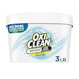 OxiClean White Revive Laundry Whitener and Stain Remover Powder, 3 lb