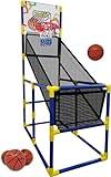 Kids Basketball Hoop Arcade Game, with 4 Balls Air Pump - Indoor Toy Basketball Shooting System - Fun for All Ages - Toys Sports for Boys and Girls