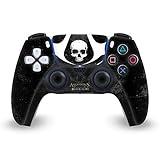 Head Case Designs Officially Licensed Assassin's Creed Grunge Black Flag Logos Vinyl Faceplate Sticker Gaming Skin Case Cover Compatible with Sony Playstation 5 PS5 DualSense Controller