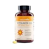 NatureWise Vitamin D3 5000iu (125 mcg) 1 Year Supply for Healthy Muscle Function, and Immune Support, Non-GMO, Gluten Free in Cold-Pressed Olive Oil, Packaging Vary ( Mini Softgel), 360 Count