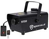 Rockville Fog/Smoke Machine w/Remote+Fluid, Quick Heatup Time (R700)