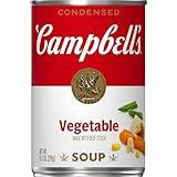 Campbell's Condensed Vegetable Soup With Beef Stock, 10.5 oz Can