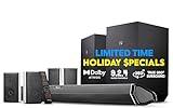 Nakamichi Shockwafe Ultra 9.2.4 Channel 1000W Dolby Atmos/DTS:X Soundbar with Dual 10" Subwoofers (Wireless) & 4 Rear Surround Speakers. Enjoy Plug and Play Explosive Bass & High End Cinema