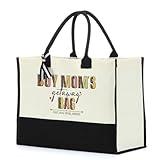 Gifts for Mom Tote Bag Mom Gifts from Son Beach Bag Mama Gifts Retirement Birthday Mothers Day Boy Mom Gifts for Women Her Female New Mom Mommy to Be Mummy Bestie BFF Canvas Travel Shopping Bag