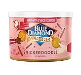 Blue Diamond Almonds, Snickerdoodle Holiday Snack Nuts, 6 oz Resealable Can