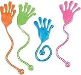 Tuko 20PCS Sticky Hands, Sticky Finger, Kids' Party Favor Sets， Fun Toys, Party Favors, Wacky Fun Stretchy Sticky Hands, Party Favors, Birthday Parties, Toys for Sensory Kids,20PCS