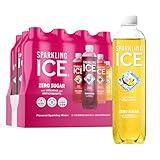 Sparkling Ice Pink Variety Pack, Flavored Sparkling Water, Zero Sugar, and Vitamins and Antioxidants, 17 fl oz, 12 count (Black Cherry, Peach Nectarine, Coconut Pineapple, Fruit Punch)