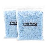 PetSafe ScoopFree Premium Crystal Cat Litter - Outperforms Clay Litter - Less Tracking, Dust for A Fresh Home - Non-Clumping - Two 4.3 lb Bags of Litter (8.6 lb Total) - Original Blue