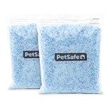 PetSafe ScoopFree Premium Crystal Cat Litter (Two 4.3 Lb Bags of Litter - 8.6 Lb Total) Kitten Litter Quickly Absorbs Urine, Dries Solid Waste, Eliminates Odors 5 Times Faster, Fresh Scent