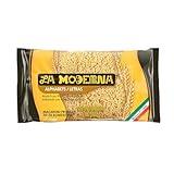 LA MODERNA, Alphabet Letras Pasta, 7 oz (Pack of 1) | Enriched Durum Wheat Semolina Pasta | Fun Letter Shapes for Soups | Non-GMO | Kosher | Vitamins & Iron Enriched | Fun Letters for Kids