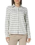 Columbia Women's Silver Ridge 3.0 Print Long Sleeve, City Grey Plaid, Medium
