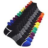 12 Pairs Boys Socks Ankle Athletic Socks With Cushioned Sole For 4-6 6-8 8-10 Years Old Kids (as1, age, 10_years, 12_years, Black 12 Pairs)