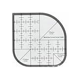 Curved Corner Cutter Quilting Ruler,Sewing Ruler,Acrylic Patchwork Quilting Templates Tools