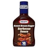 Kraft Sweet Brown Sugar Slow-Simmered Barbecue Sauce, 18 oz Bottle