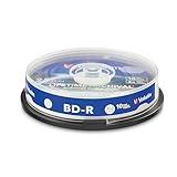 Verbatim M DISC BD-R 25GB 4X Lifetime Archival White Inkjet Hub Printable Blank Blu-Ray Recordable Media – 10pk Spindle