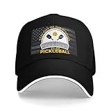 Stay Out of The Kitchen Pickleball Baseball Cap Classic Adjustable Fashion Casquette Hat for Men and Women Black