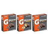 Gatorade Whey Protein Bars, Variety Pack, 2.8 oz bars , 18 Count (Pack of 1)