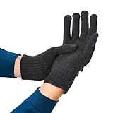 Avantic Alpaca Wool Gloves for Men & Women for Ski & Cold Weather, Touchscreen Fingers, Thermal Warm Knit Glove, Light & Soft