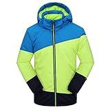 PHIBEE Big Boy's Waterproof Breathable Snowboard Ski Jacket Splice 8