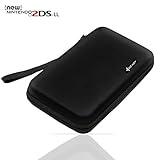 BEADY Carrying Case for Nintendo NEW 2DS XL、NEW 2DS LL、3DS、NEW 3DS、DSi、DSLite Storage case Console Storage case Black