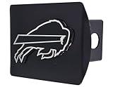 Buffalo Bills NFL Metal Hitch Cover with 3D Colored Team Logo by FANMATS - Unique Molded Design – Easy Installation on Truck, SUV, Car - Ideal Gift for Die Hard Football Fan