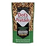 Dot's Pretzels Parmesan Garlic Seasoned Pretzel Twist Snack, 16oz Grocery Sized Bag