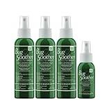 Bug Soother Spray (3, 4oz) - Natural Mosquito, Gnat & Insect Deterrent & Repellent with Essential Oils - 100% DEET-Free Safe for Adults, Babies, Pets, & Environment - Made in USA - Includes 1 oz