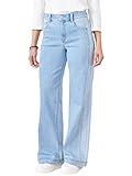 Democracy Women's Ab Solution Skyrise Wide Leg, Eco-Friendly, Blue, 12