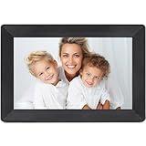 SBUSFGT 10.1Inch WiFi Smart Digital Picture Frame 1280 * 800 HD IPS Touchscreen Digital Photo Frame、16GB Gift Digital Frame Send Photos and Videos via The Free app Uhale