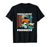 Animal Liberation Barcode Retro Welfare Animal Rights T-Shirt