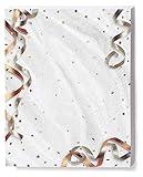 PaperDirect Soiree Celebration Birthday Theme Paper Stationery, Border Paper, Letterhead 8.5 x 11, 100 sheets, Elegant Premium Writing Paper, Decorative Printer Paper