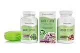 Naturalslim Candida Cleanse Support Supplements Bundle - Candiseptic Kit Anti Overgrowth, Gut & Colon Cleansing Capsules - Formulated by Frank Suarez (1 Pack)