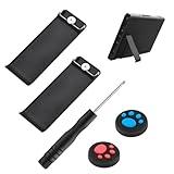 LONANDY 2 Pcs Replacement Kickstand for Nintendo Switch - Switch Kickstand Back Shell Holder Back Bracket, Kick Stand Replacement Repair Kit for Nintendo Switch Console