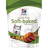 Hill's Grain Free Soft Baked Naturals, All Life Stages, Great Taste, Dog Treats, Beef & Sweet Potato, 8 oz Bag