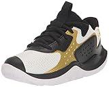 Under Armour Unisex Pre School Jet '23, (100) White/Black/Metallic Gold, 1, US