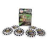 WARM FUZZY Toys Alligator and Big Cat Reels for Viewfinder - Viewfinder Reels for Kids & Adults, Classic Toys, 3D Reel, Retro Toys, Contains 6 Slide with 42 High Definition 3D Images