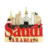 Saudi Arabia Fridge Magnet Travel Souvenirs Refrigerator Decoration Hand Painted Craft Collection