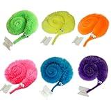 WenFeng 6 Color Magic Worm Toys,Worm on a String,Worm Trick Toys,Wiggly Twisty Fuzzy Worm for Party Supplies for Children (24 PCS)