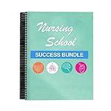 AEDNX Nurse Essentials Report Notebook，Nursing School Success Bundle,Notepad Replaces Foldable Nursing Clipboard, Study Essentials，Student Accessories & Gifts