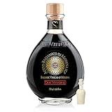 Due Vittorie Oro Gold Balsamic Vinegar of Modena. Highest score from The Consortium of Modena With Cork Pourer - 8.45fl oz / 250ml