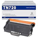TN720 Toner Cartridge Replacement for Brother DCP-8110DN DCP-8150DN HL-5470DWT HL-6180DW HL-6180DWT MFC-8950DW MFC-8950DWT Printer 1-Pack TN-720 Black