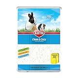 Kaytee Clean & Cozy White Paper Bedding, Made for Small Animals, 49.2 Liters