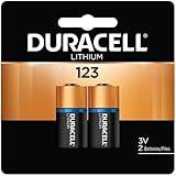 Duracell DL123ABU 3V Ultra Lithium Battery (Value Pack of 2)