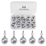 MAFIMOEA 10-25 pcs Egg Weights kit Split Shot Fishing Weights Assorted Set Removable Fishing Weights Salter Freshwater Drop Shot Weights Tackle