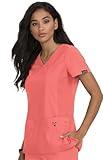 KOI Women's 374 Katie Top (Coral, 5X-Large)