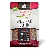 Floating Leaf Wild Rice Blend - 14 ounces, 1 count - Wild Rice Blend With Riceberry, Red Rice And Brown Rices - Gluten Free - Non GMO - All Natural - Vegan - Plant Based
