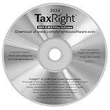 2024 TaxRight Software - W-2 and 1099 Filing for Small Businesses