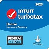 [Old Version] TurboTax Deluxe 2023, Federal & State Tax Return [PC/Mac Download]