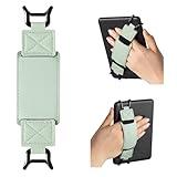 CoBak Secure Hand Strap for Kindle and Tablets - Versatile and Lightweight Finger Grip Holder for 6-7.5" Kindle/Kobo/Voyaga/Lenovo/Sony E-Book Tablet - High Elasticity, Sagegreen-1